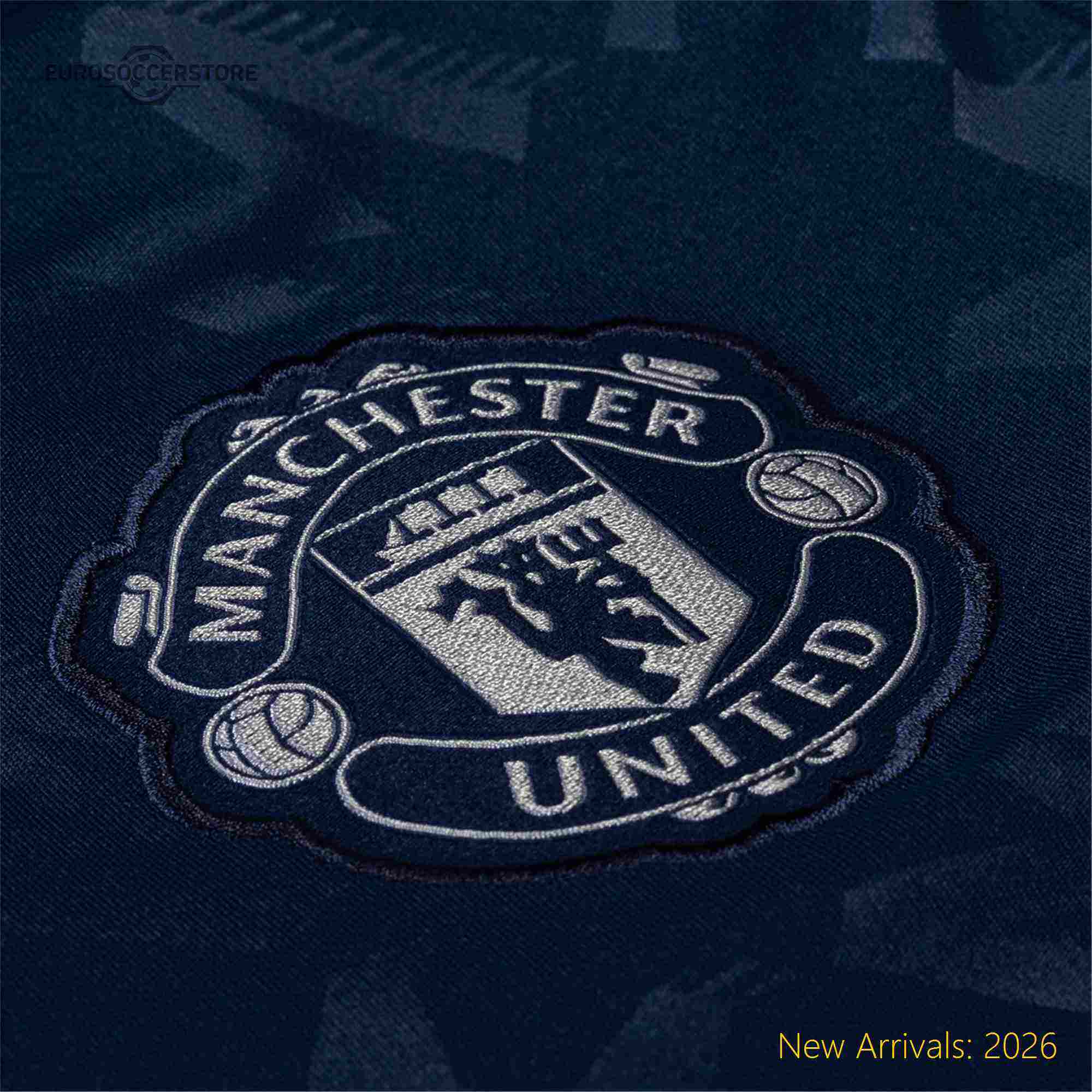 Officially Licensed Men Mun Team Away Professional Jersey 2023