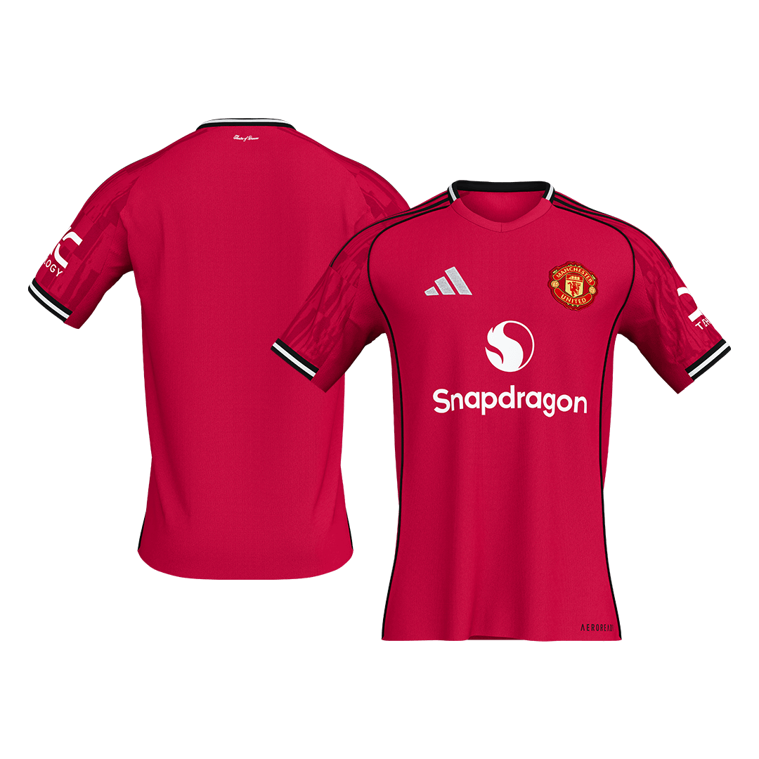 Manchester United Home Soccer Jersey 2025/26