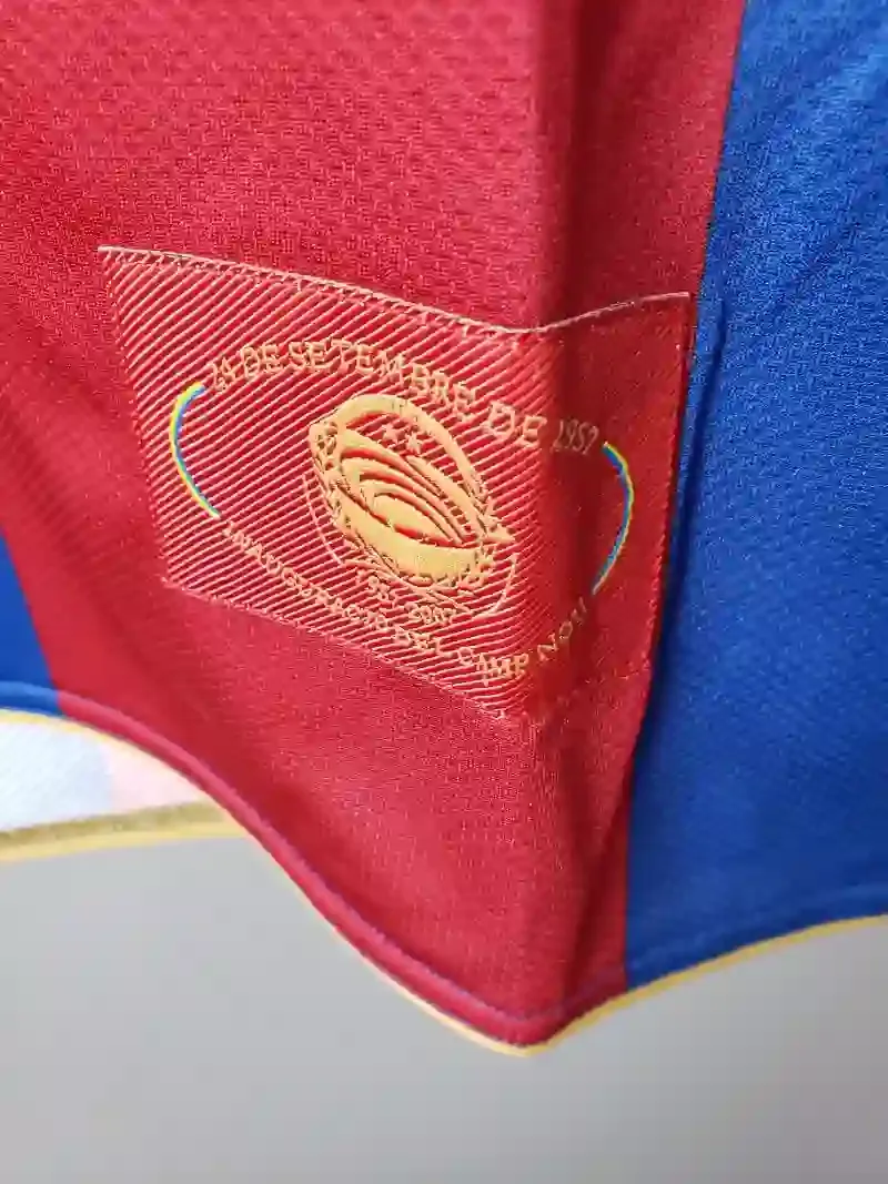 2007-2008 Barcelona Long Sleeve Jersey retro kit