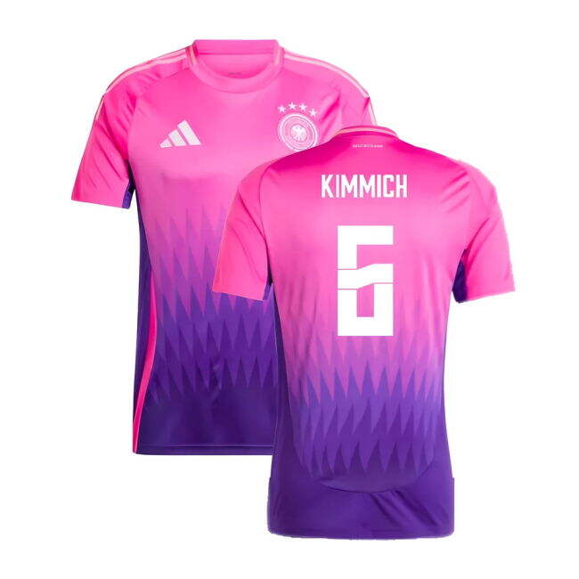 Kimmich 6 Latest Germany Away Game Jersey 2024-2025