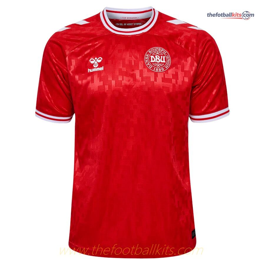 Denmark Home Football Shirt 2024 Season