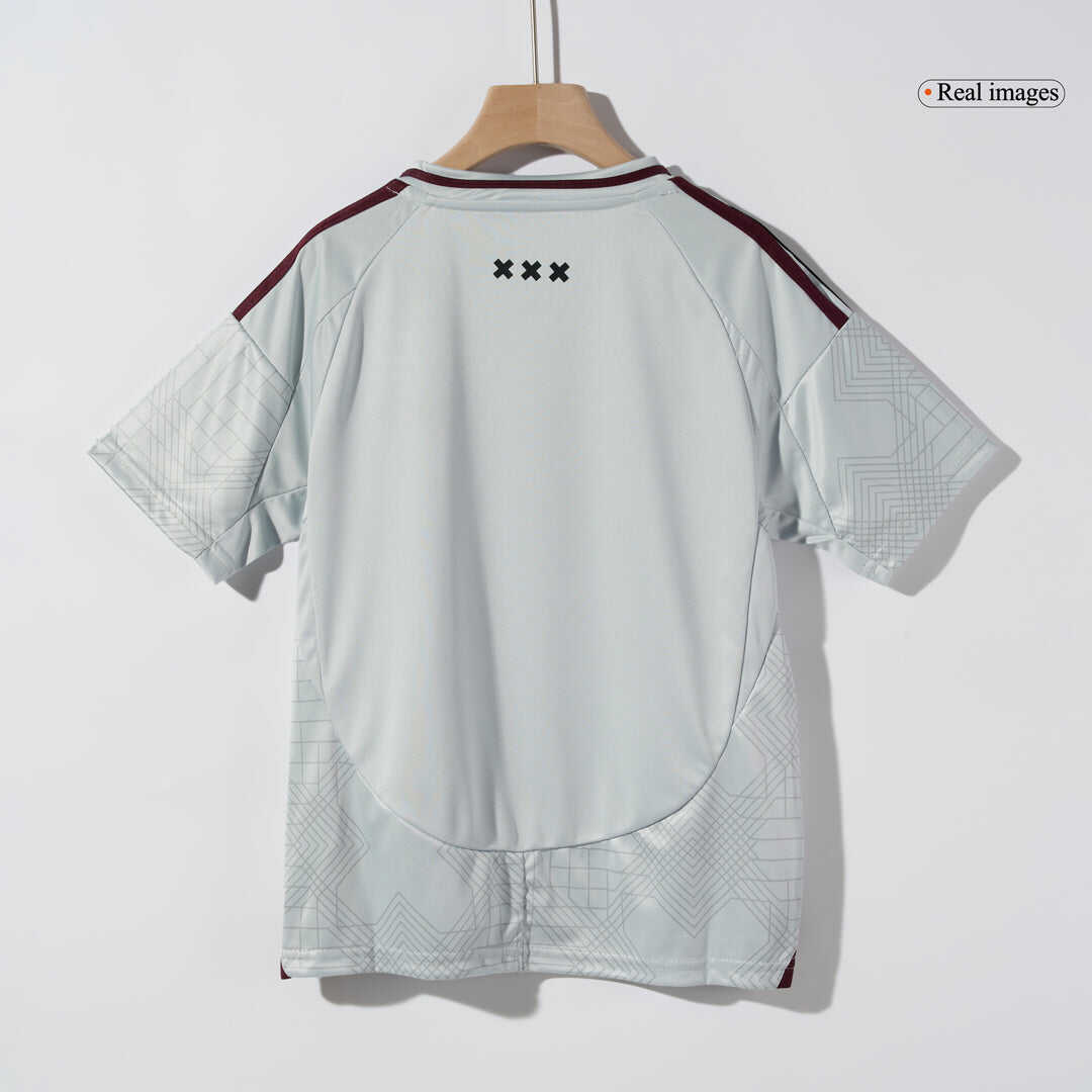 Kid's Ajax Third Away Soccer Jersey Kit(Jersey+Shorts) 2024/25Authenti