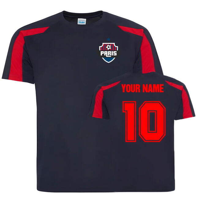 PSG Training Modern Jersey (Your Name) Antibacterial UV Protection
