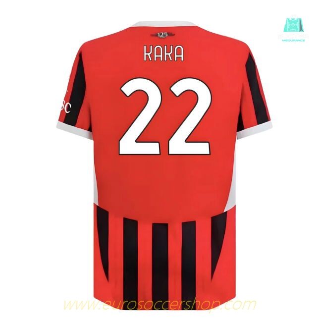 2024-2025 AC Milan Home Authentic Shirt (Kaka 22)
