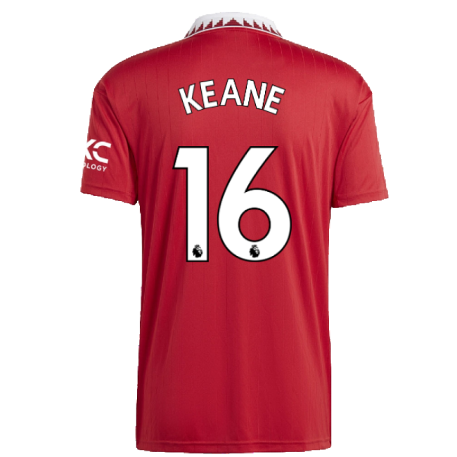 Professional Grade Football Man Utd Home Shirt Keane #16 Modern St...