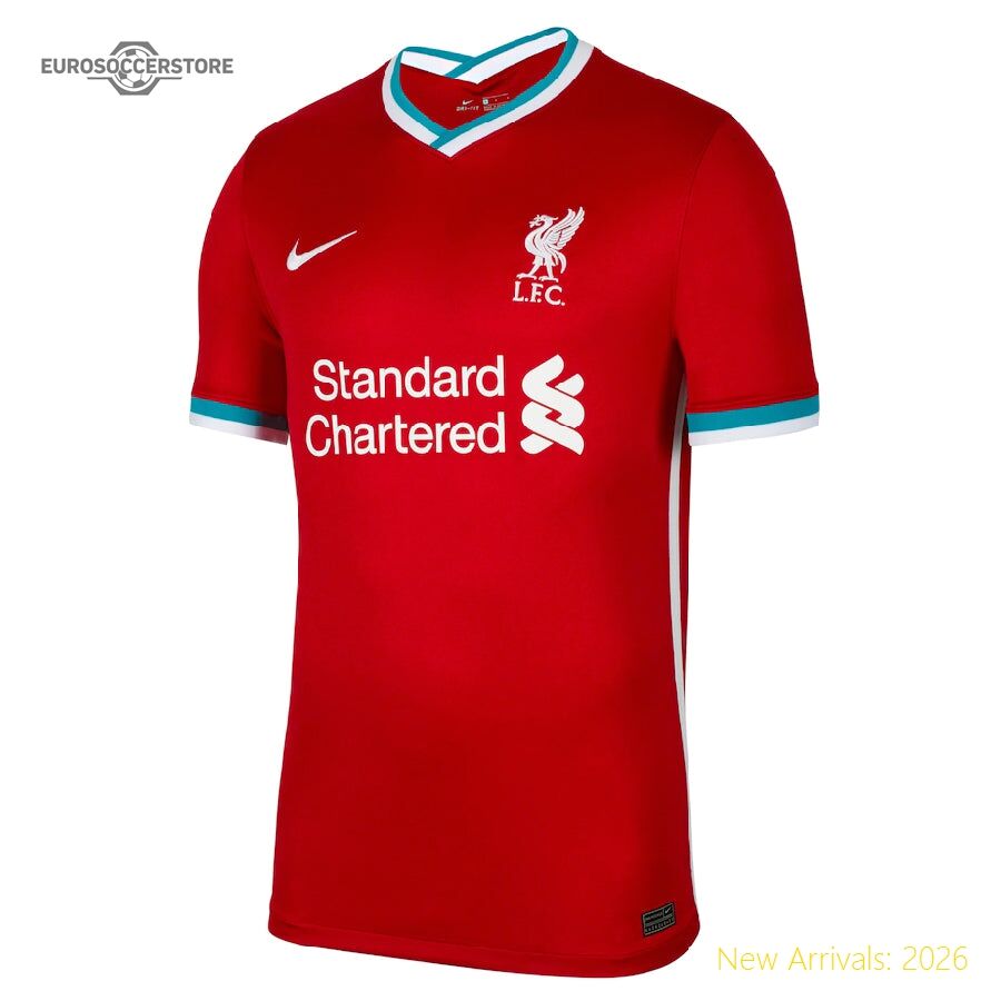 League Approved Adult Liv Virgil Van Dijk Superior Home Jersey 2020