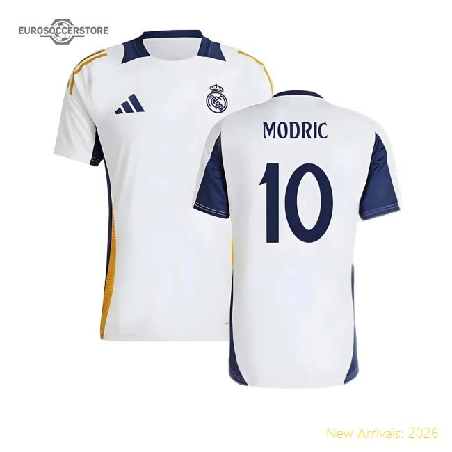 Elite 2024-2025 Real Madrid Training Shirt (white) (modric 10)
