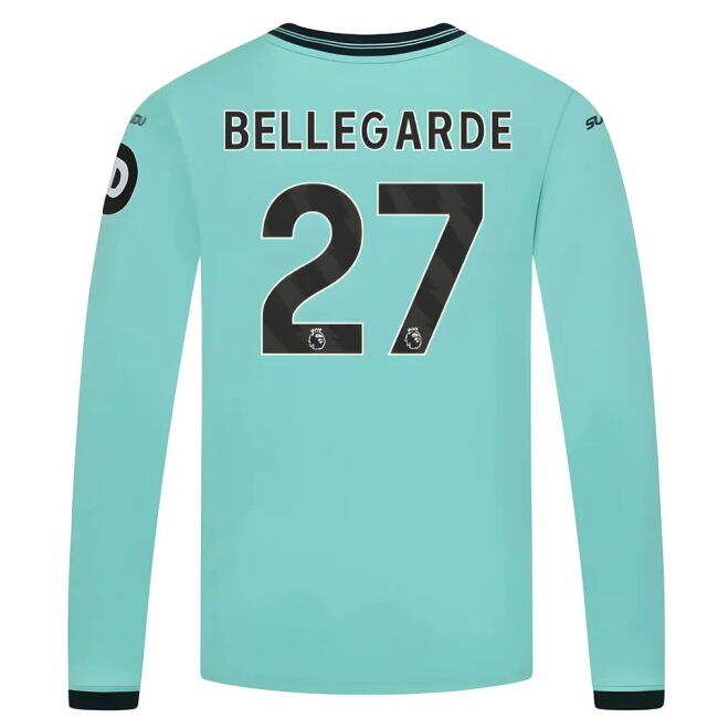 Cost-Effective 2025-2026 Wolves Away Match Jersey Durable Stitchi#289