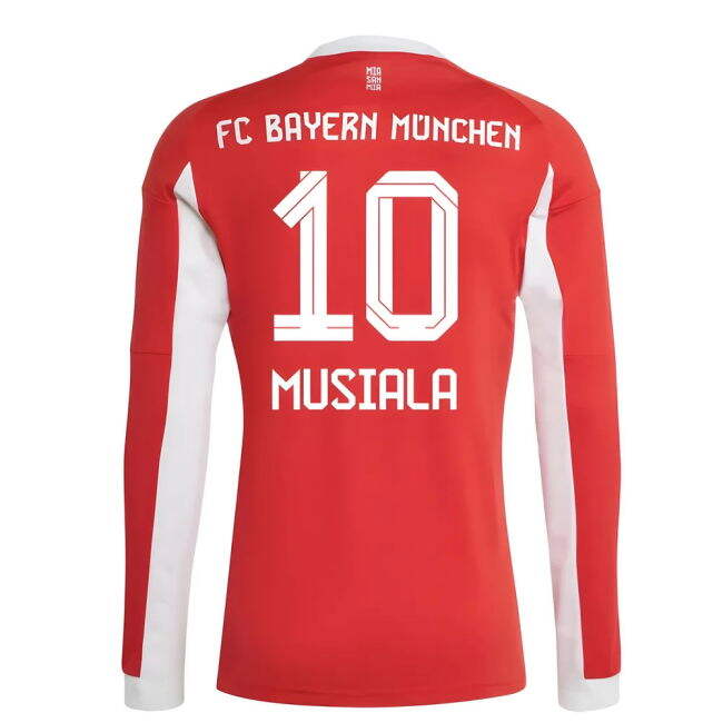 Enthusiastic Bayern Musiala #10 Authentic Design Updated Design Shi...