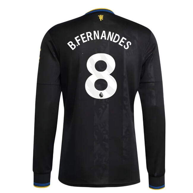 2025-2026 Man Utd Long Sleeve Third Jersey (B.Fernandes 8)