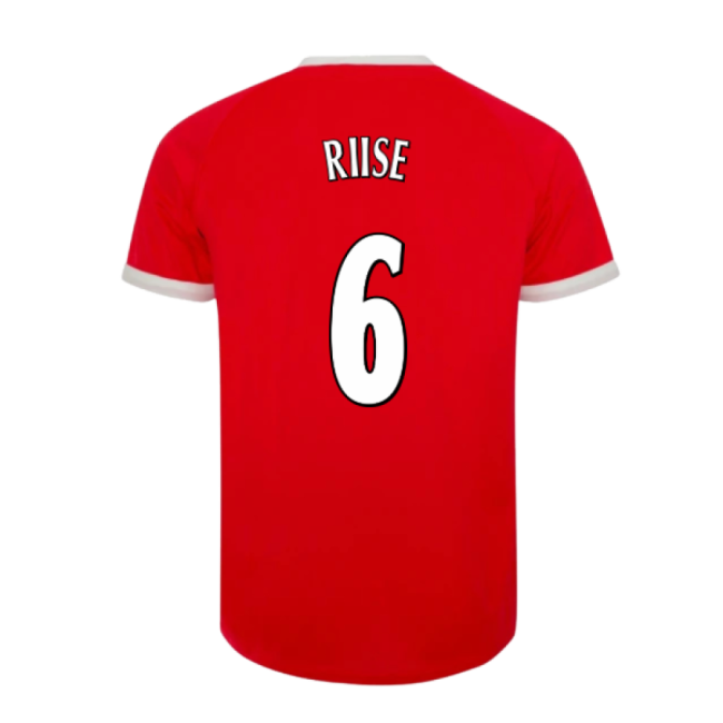 2001-2003 Liverpool Retro Euro Home Shirt (RIISE 6)