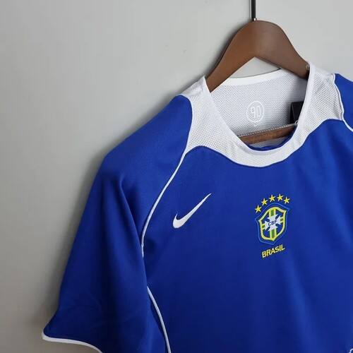 Special Edition 2004 Brazil Authentic Jersey Retro World Cup - Samba