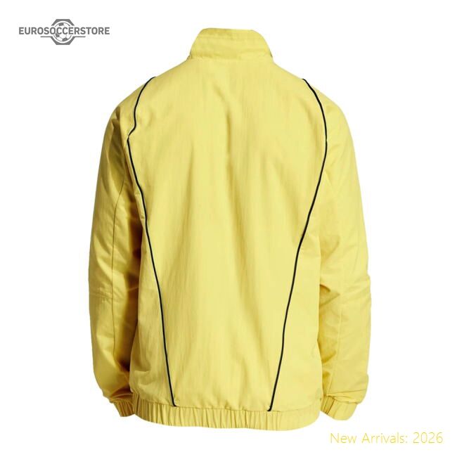 2023-2024 Black And Whites Presentation Training Jacket (bold Gold)