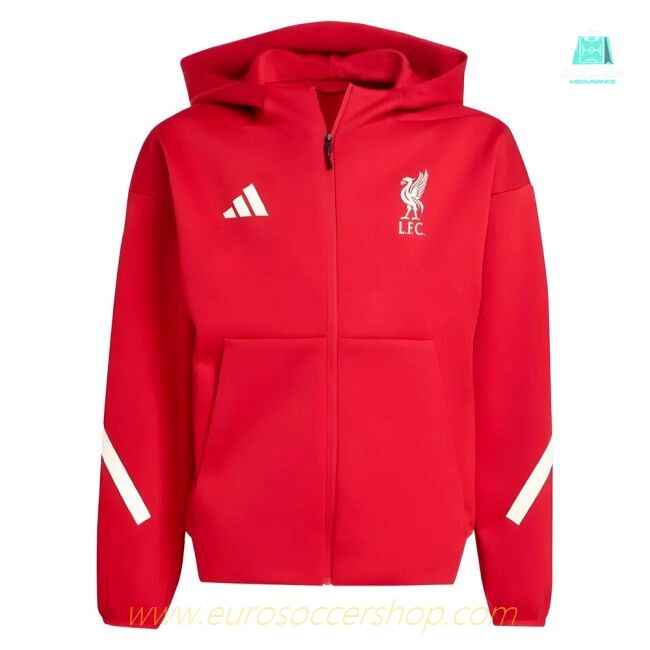 2025-2026 Liverpool Anthem Jacket (Red) - Kids