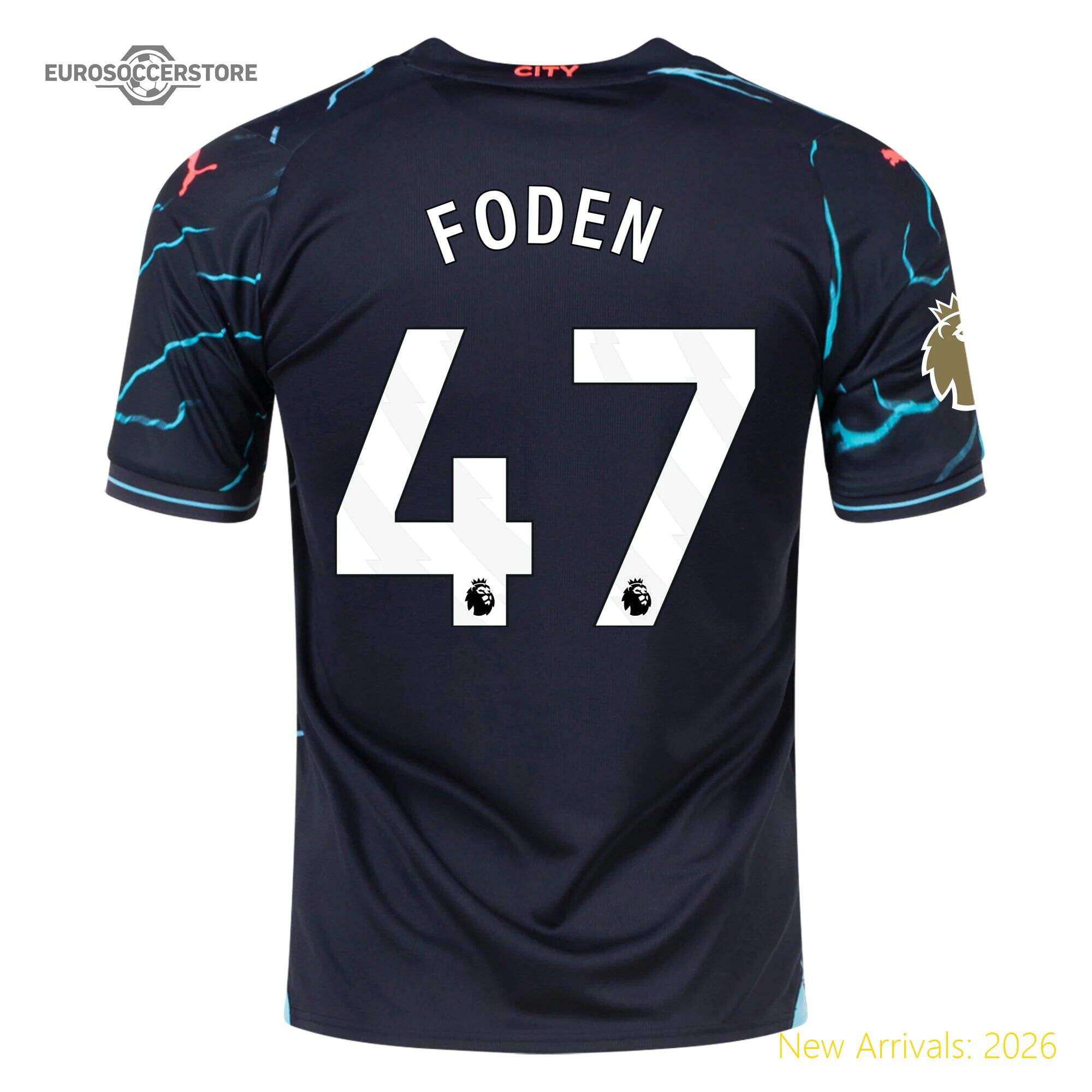 Officially Approved Men Mci Team Third Elite Jersey 2023