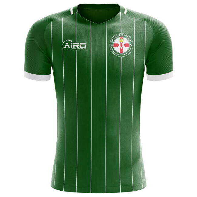 Minimalist 2025-2026 Northern Ireland Home Concept Football Shirt (Your Name) Good Quality