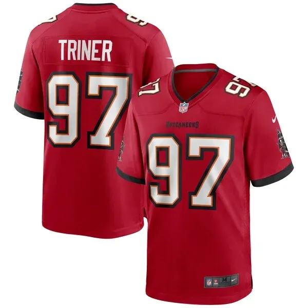 None Zach Triner Game Jersey - Red | NFL Player Jersey | NFL Football