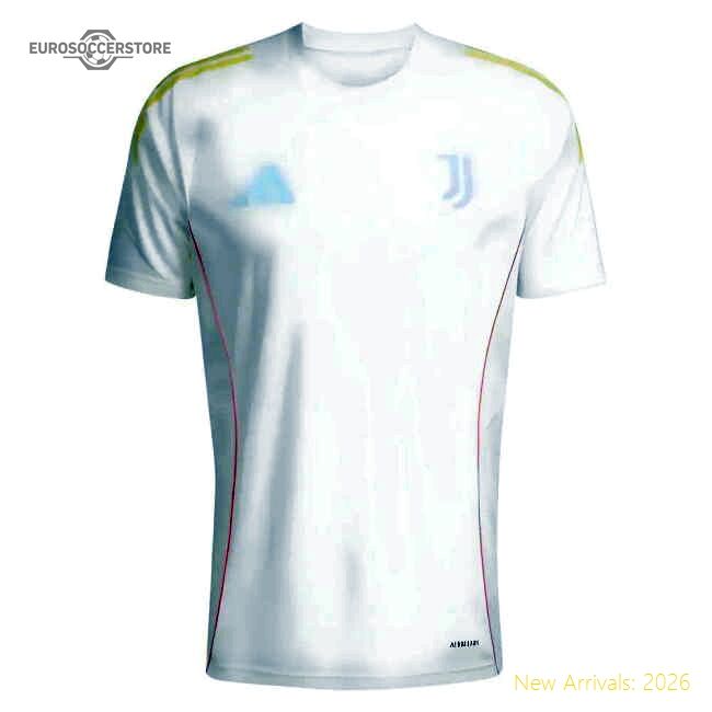 2025-2026 Juve Training Tee (white) (alberto 2) - Premium Collection