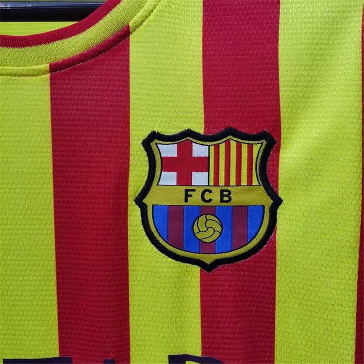 Barcelona FC 1314 Retro Away Shirt - Official Replica 12106