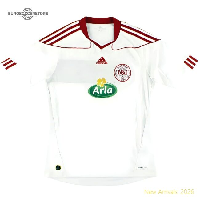 Denmark 2010-2011 Authentic Away Shirt (den) Moisture-management