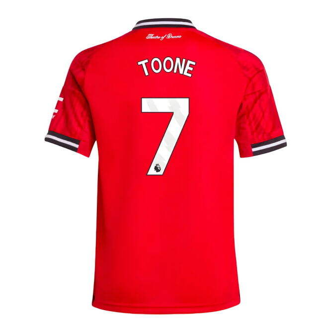 2025-2026 Man Utd Home Shirt (Kids) (Toone 7)