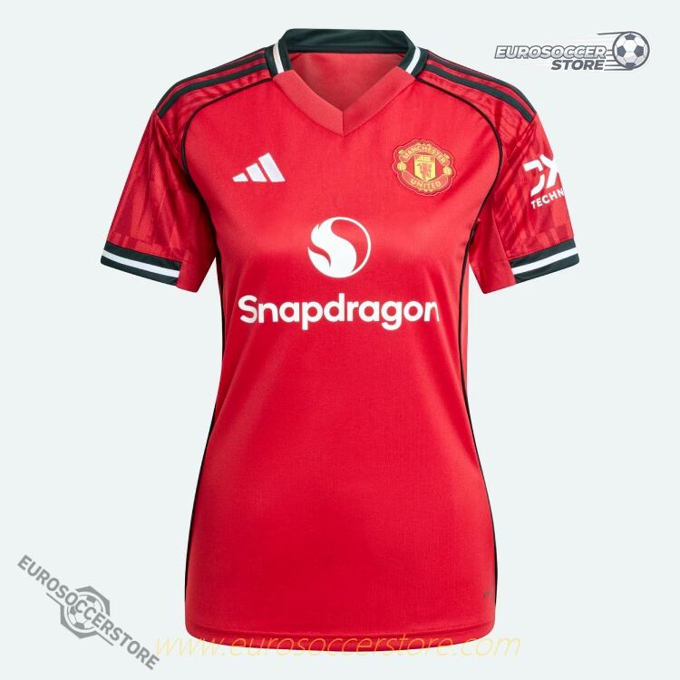 Home Jersey for Manchester United Women's Team 25-26 Season