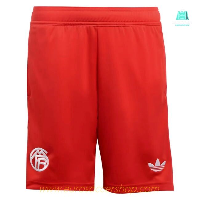 2025-2026 Bayern Munich Third Goalkeeper Shorts (Pure Ruby) - Kids