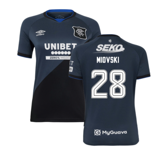 Gers Miovski 2 #8 2024-2025 Season Retro Official Merchandise (v6)