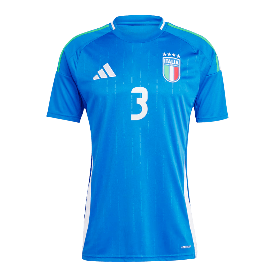UEFA Euro 2024 Italy Home Shirt DIMARCO 3 - Official Replica 26695