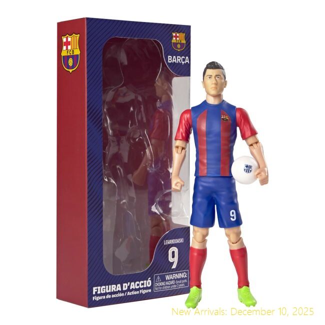 Top Grade Barca FC Barcelona Lewandowski 20cm Action Figure - Sale