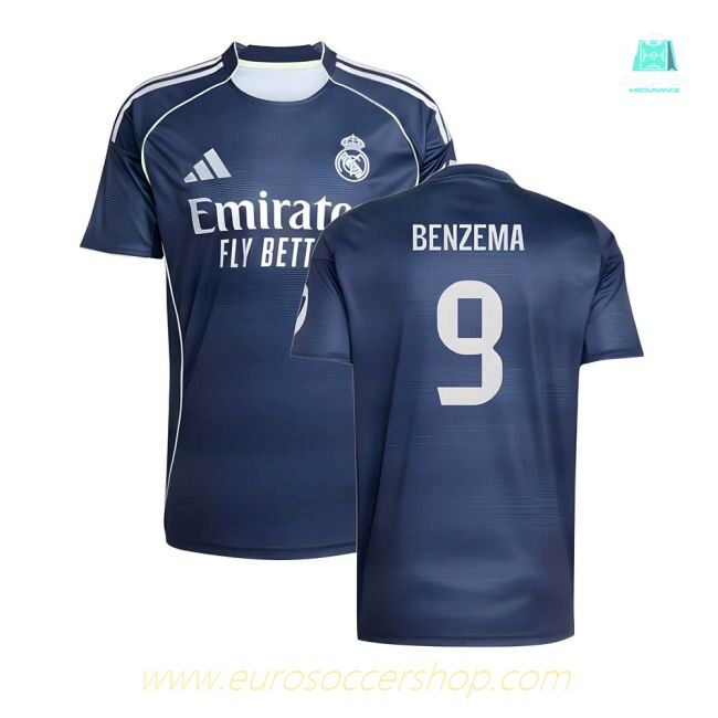 2025-2026 Real Madrid Away Shirt (Benzema 9)