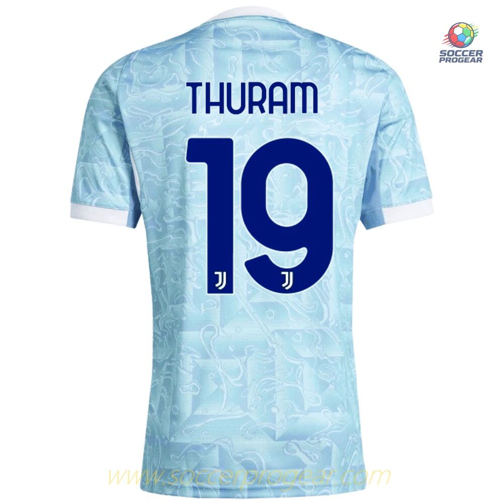 Juventus Away Football Soccer Jersey 2025/26 Collection Thuram