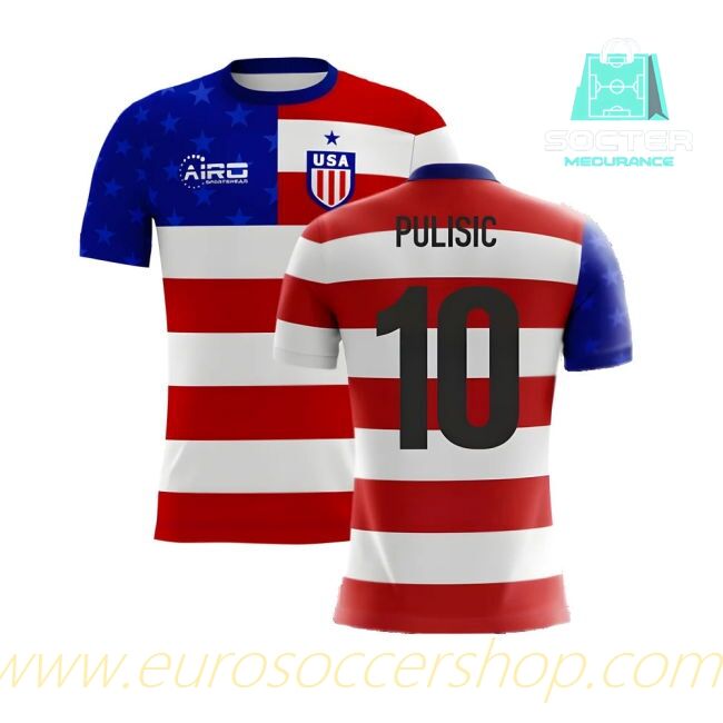 2025-2026 Season USA Home Shirt Concept Edition (Pulisic 10)
