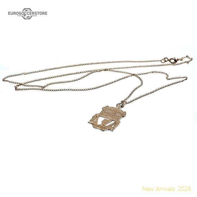 Premium Liverpool Fc Sterling Silver Pendant & Chain Cr Large