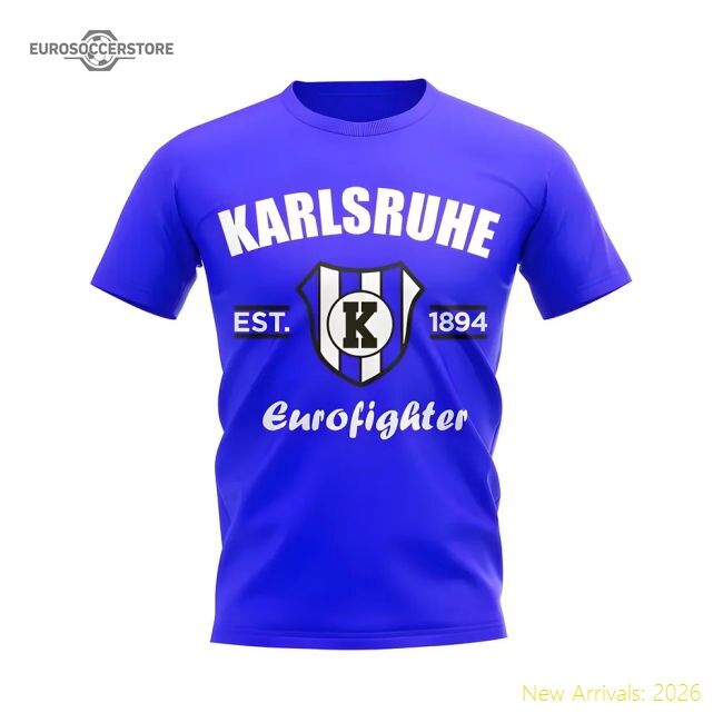 Premium Karlsruhe Established Football Fan T-shirt (royal)