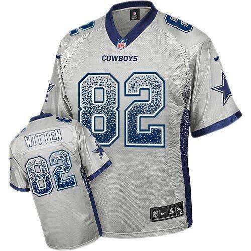 Dallas Cowboys #None None Drift Fashion NFL Elite Jersey official licensed