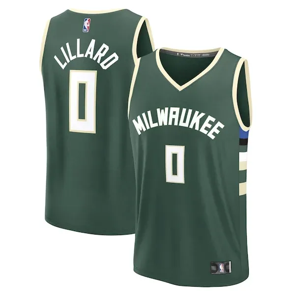 Damian Lillard MIL Official Team Jersey - Premium-Quality