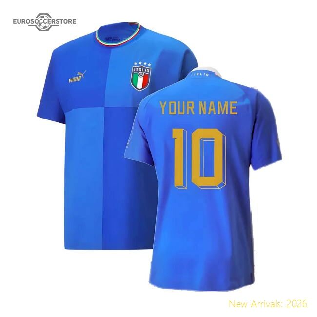 Elite European Team 2022-2023 Home Short Sleeve Shirt Sleek Moisture-management