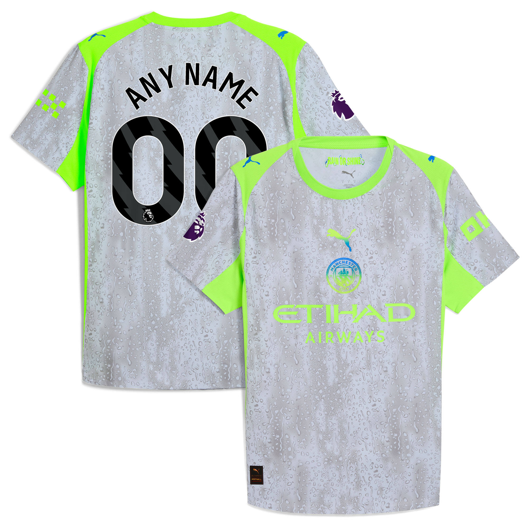 Man City Men's 2025 Superior Authentic Jersey - Player Jersey