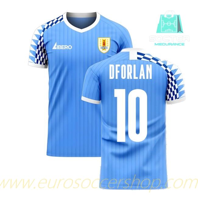 2025-26 Collection Uruguay Home Shirt Libero (D FORLAN 10)