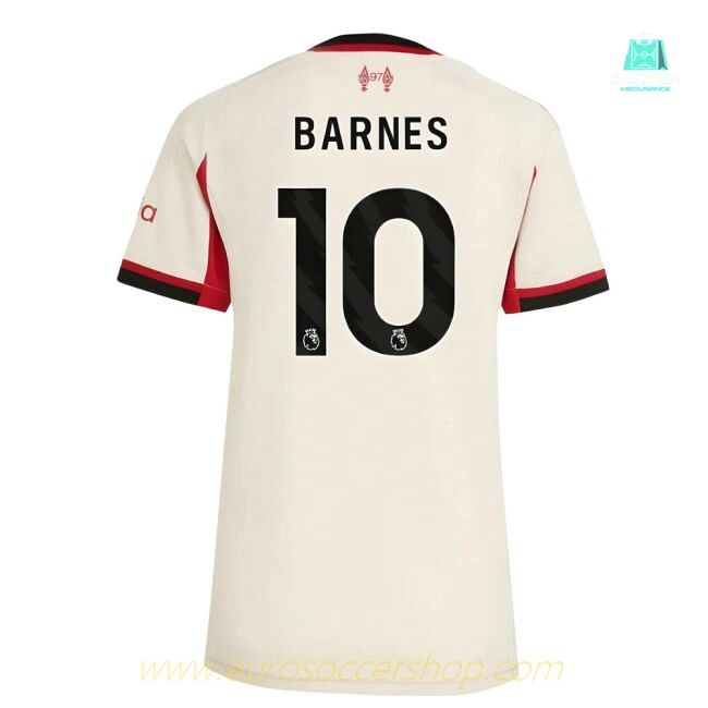 2025-2026 Liverpool Away Shirt (Womens) (Barnes 10)