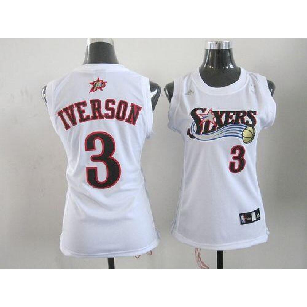 Professional Grade Men's PHI #3 Allen White Basketball Jersey