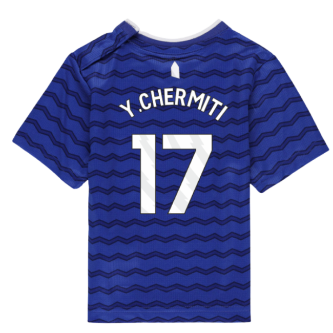 2025-2026 Everton Home Baby Kit (Y.Chermiti 17)
