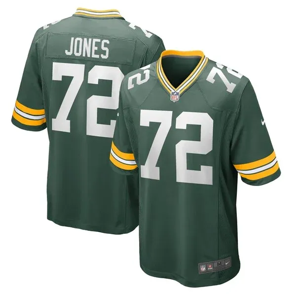 High-Quality GB Packers Game Jersey - Green | NFL Fan Apparel