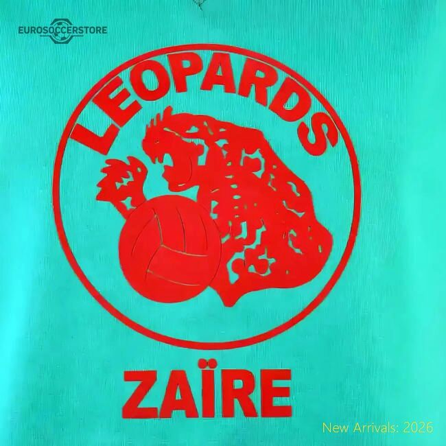 Zaire V-neck 1974 World Cup Retro Football Shirt - Official Design