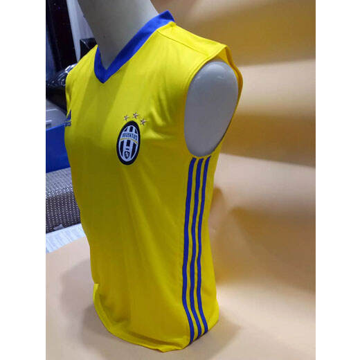 Juventus Yellow 201617 Vest Soccer Jersey Shirt - Official Replica