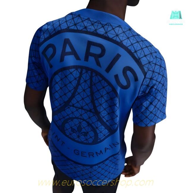 2025-2026 PSG Academy Pro Home Pre Match Shirt (Royal) (Mbappe 7)