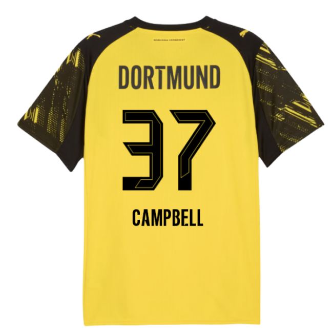 2025-2026 BVB Home Authentic Shirt (Campbell 37) Lightweight