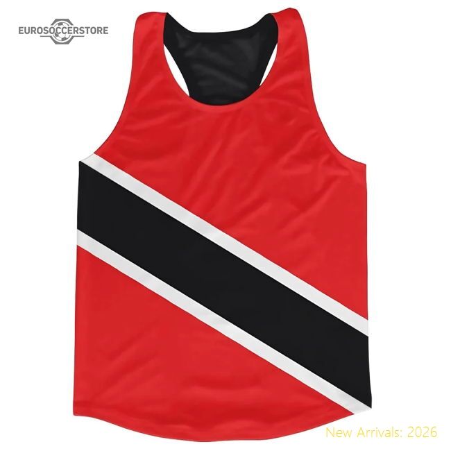 Excellent Trinidad And Tobago Flag Running Vest - Match Quality