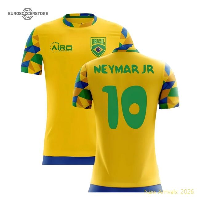 Neymar Brazil Elite Jersey (2025-2026) Retro Casual Modern